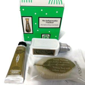 L'Occitane 3-Piece Verbena Ornament: Gift Set NIB